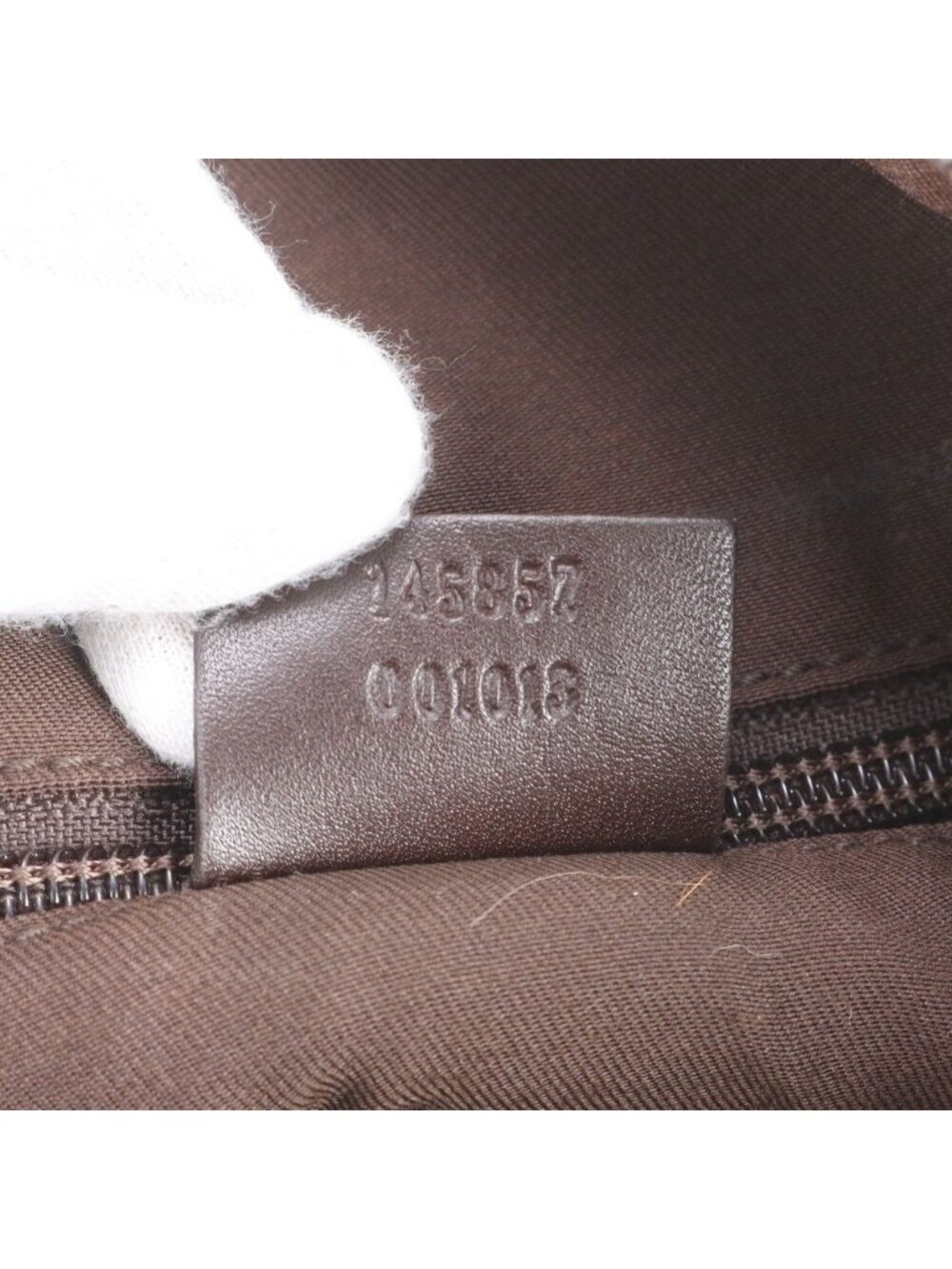 Gucci GG Canvas Leather Shoulder Bag Crossbody Messenger Business - Picture 11 of 11